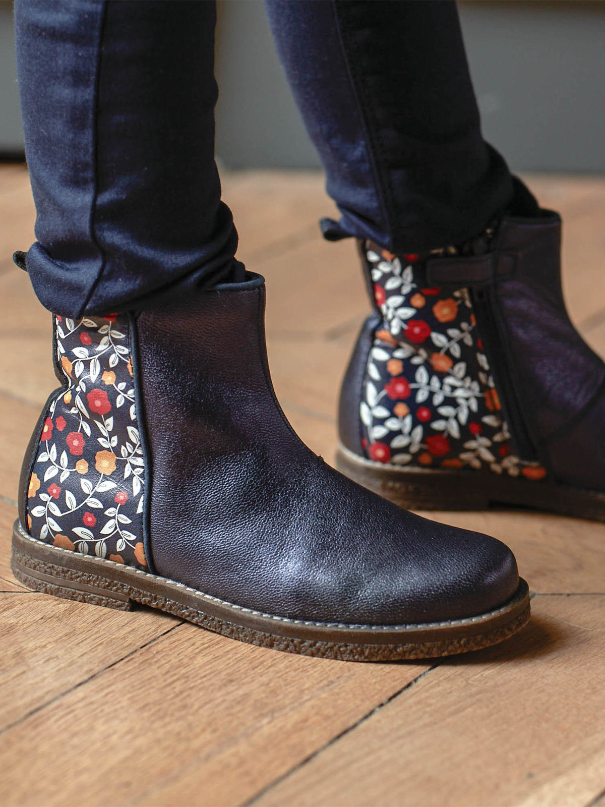 Boots Bleu marine - 1