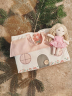 Maison de poupée écrue en tissu Carry-on Dollhouse - 1