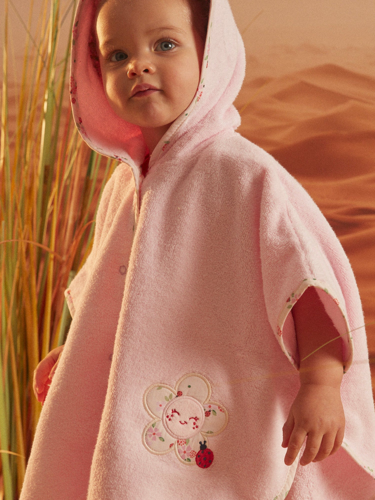Cape de bain Rose - 2