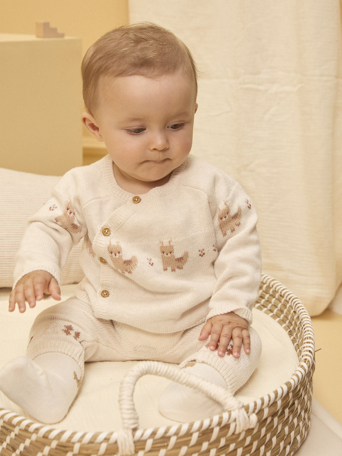 Ensemble Beige Chiné - 1