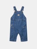 Salopette longue en denim - 1