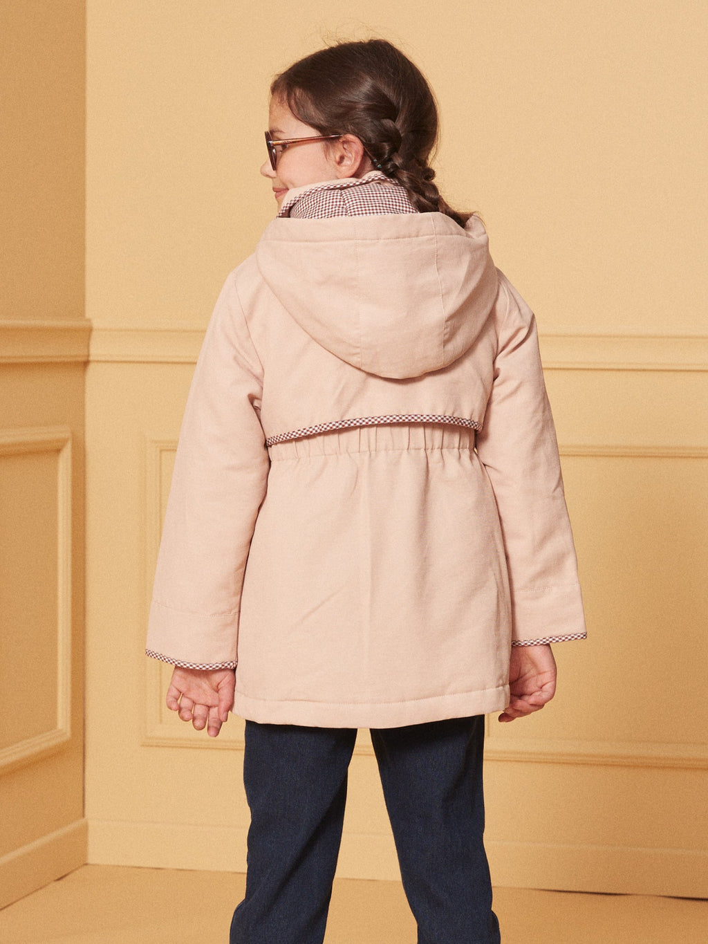 Parka mi-saison 2 en 1 beige - 2