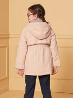 Parka mi-saison 2 en 1 beige - 2