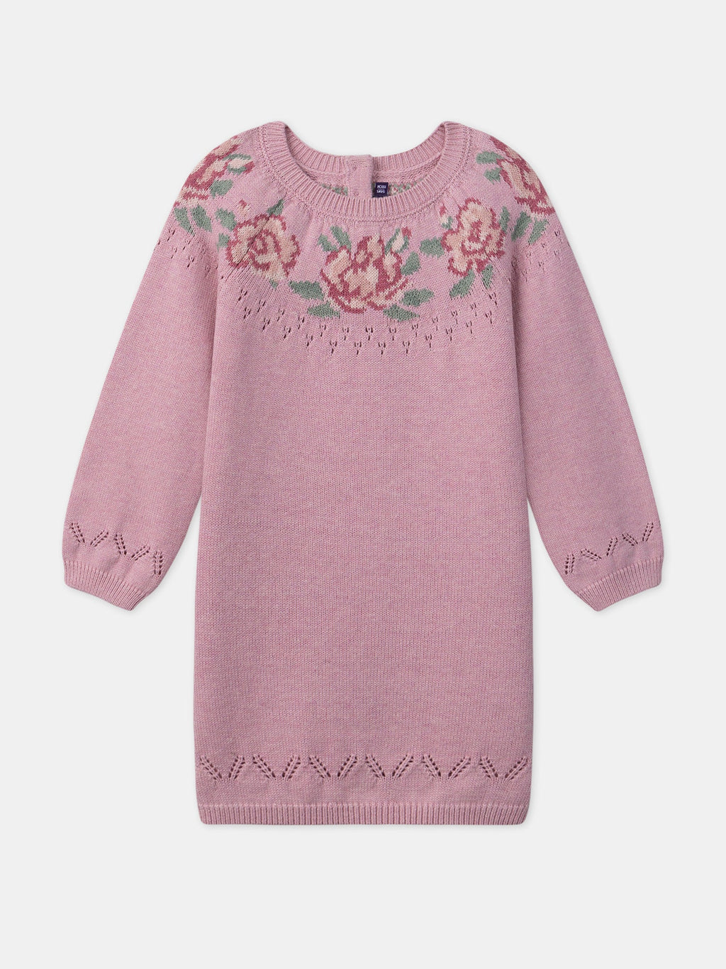 Robe  pull rose - 1