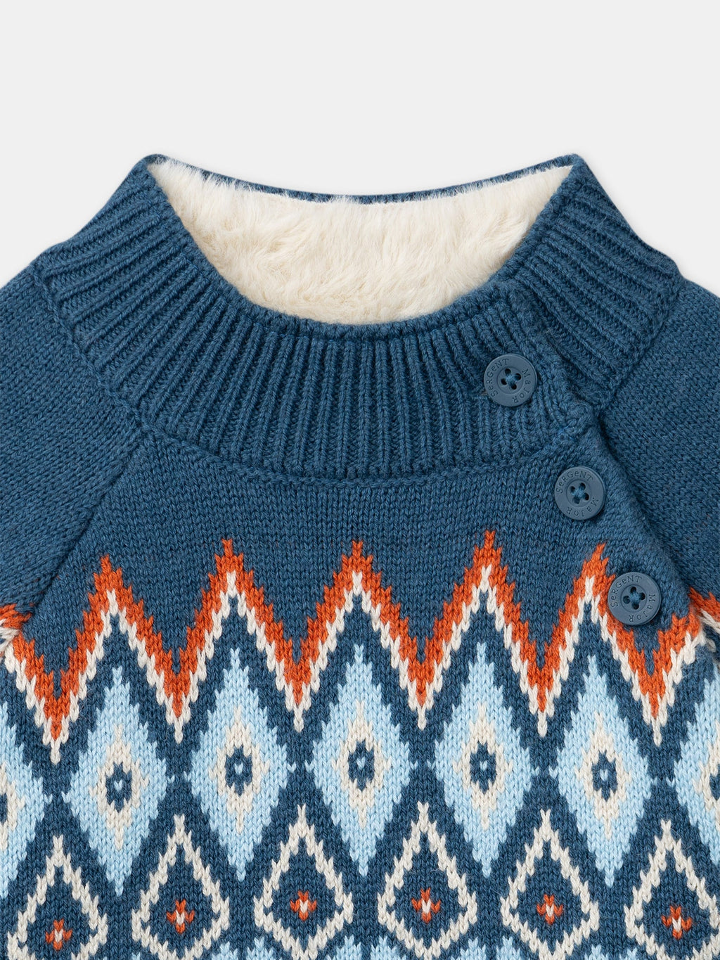 Pull Jacquard écru - 2