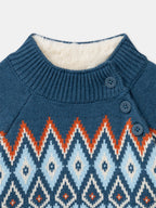 Pull Jacquard écru - 2