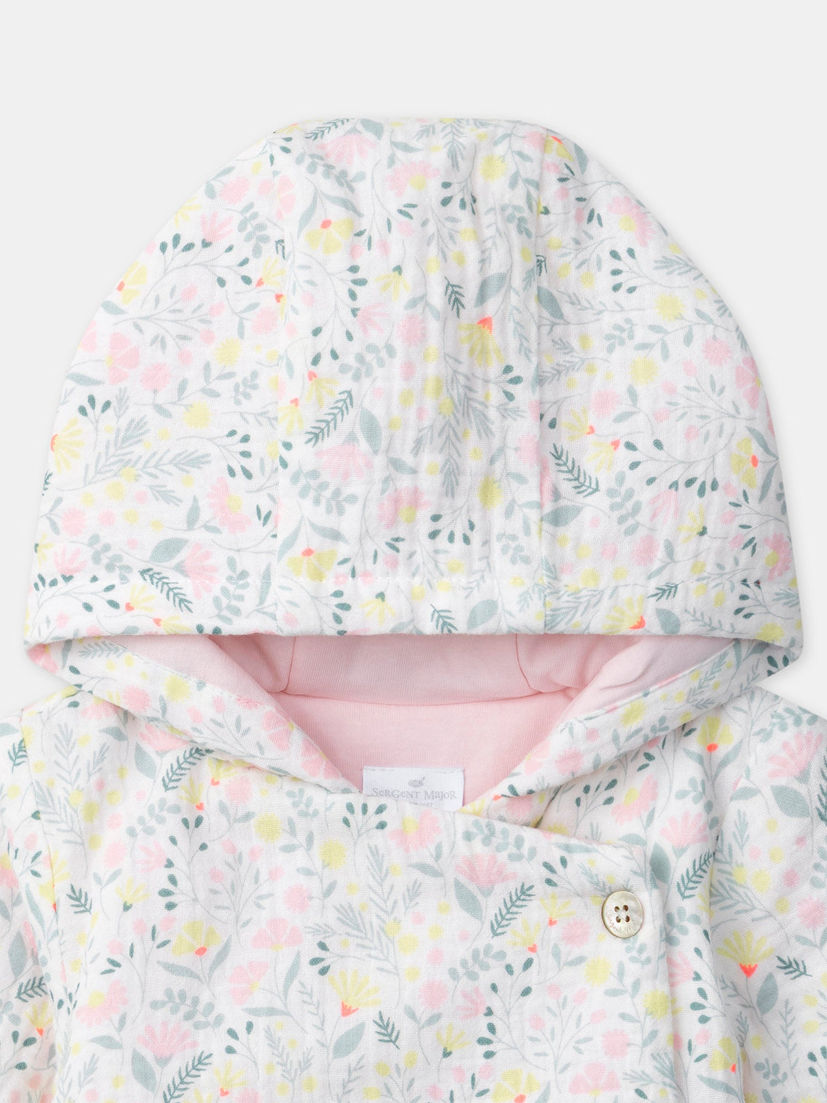 Veste à capuche imprimé fleuri Naissance Fille - 2