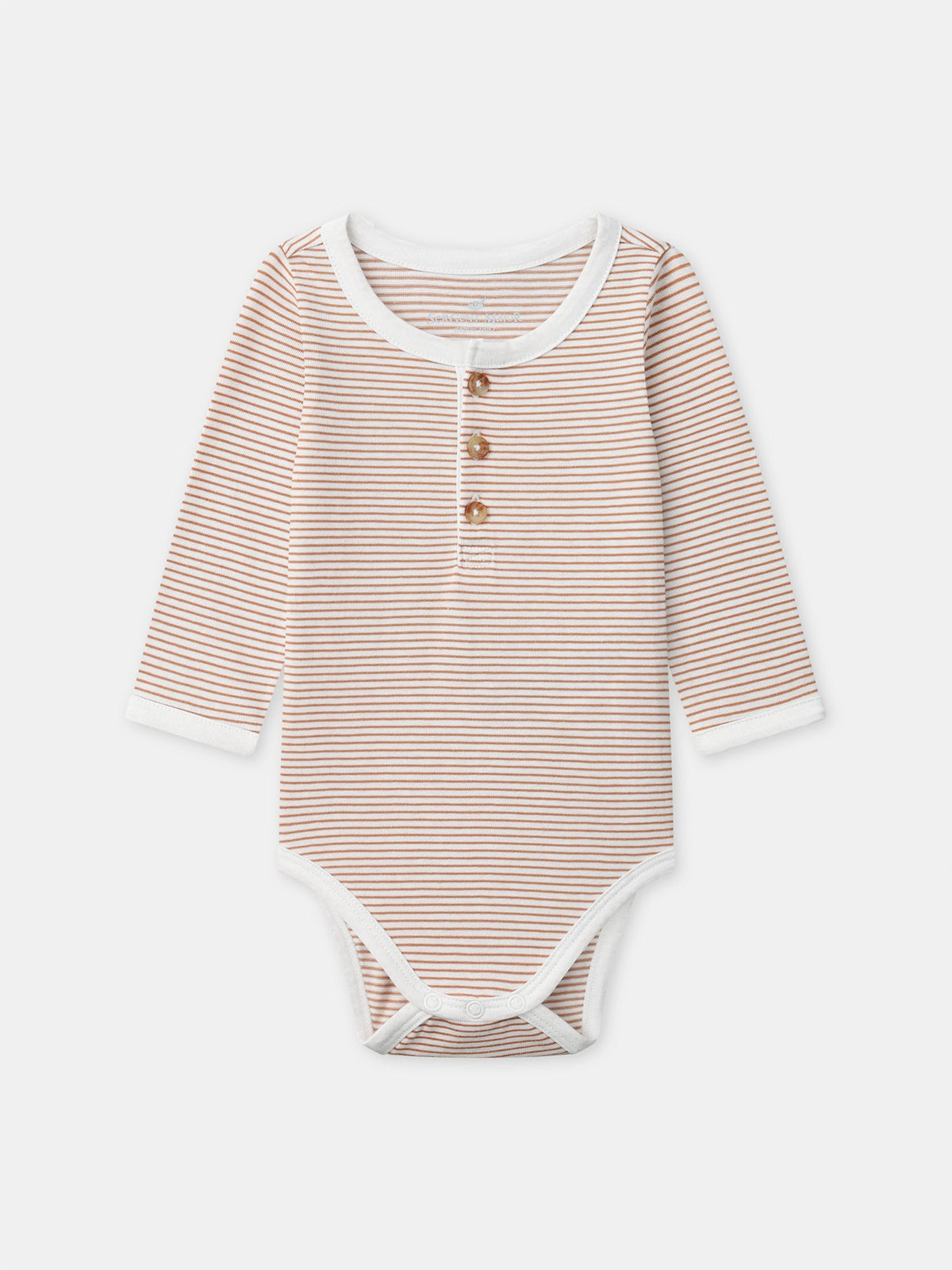 Ensemble salopette bleu grisée + body rayé + chaussettes Naissance Garçon - 2