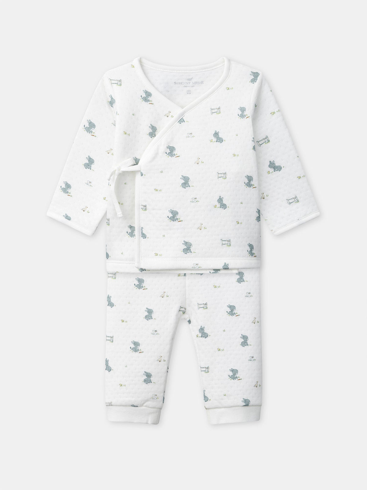 Ensemble haut + pantalon imprimé ânes Naissance Garçon - 1