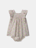 Robe + bloomer imprimé fleuri Bébé Fille - 1