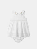 Robe écru à col brodé Bébé Fille - 1