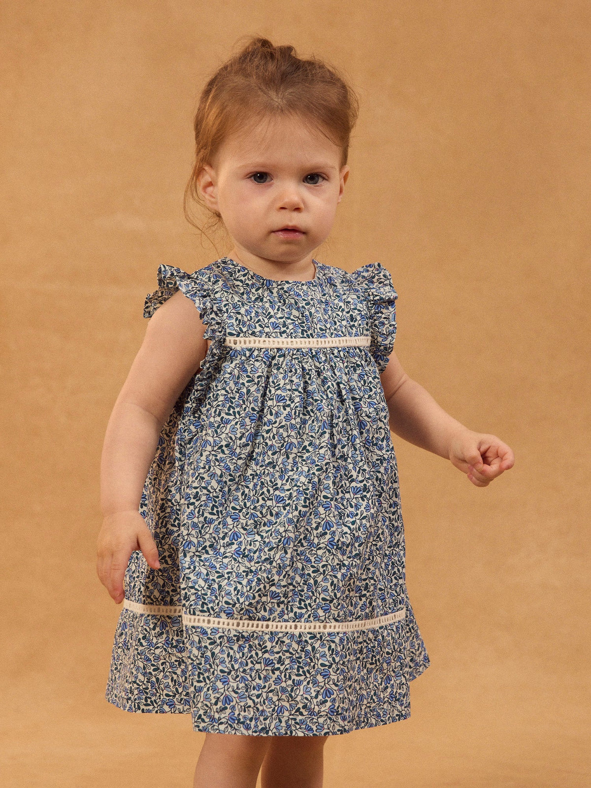 Robe + bloomer imprimé fleuri Bébé Fille - 2