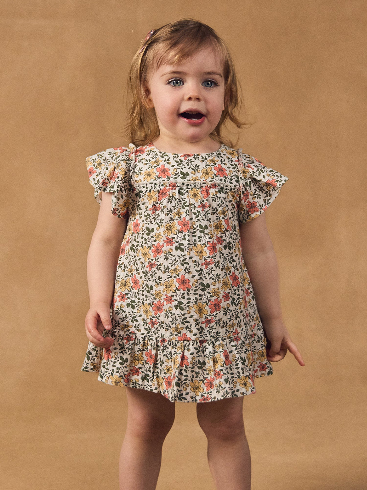 Robe + bloomer imprimé fleuri Bébé Fille - 2