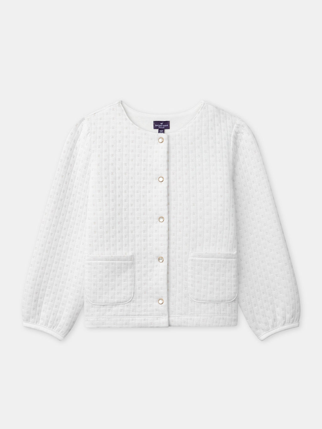 Gilet écru Fille - 1