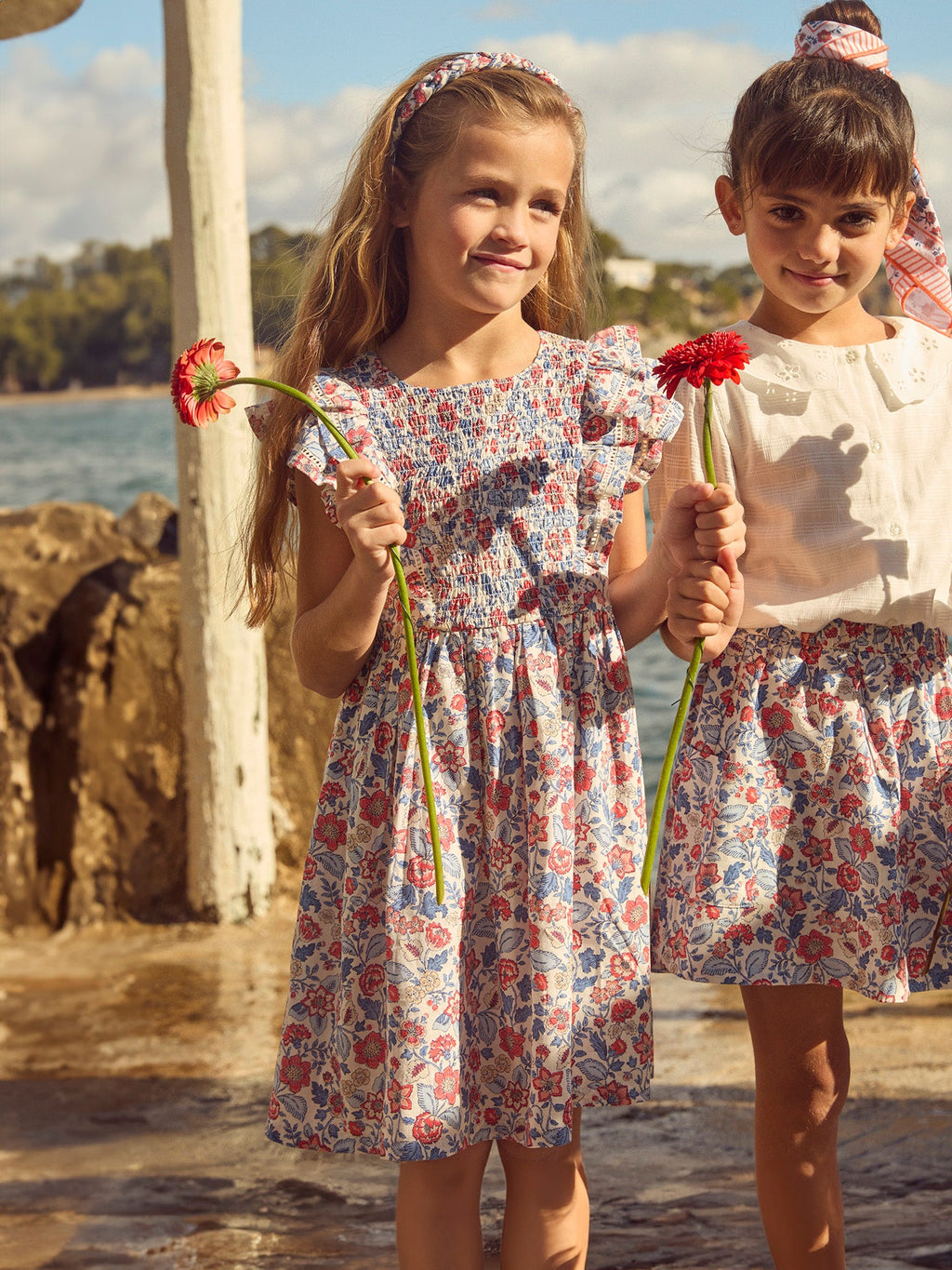 Robe imprimé fleuri Fille - 2