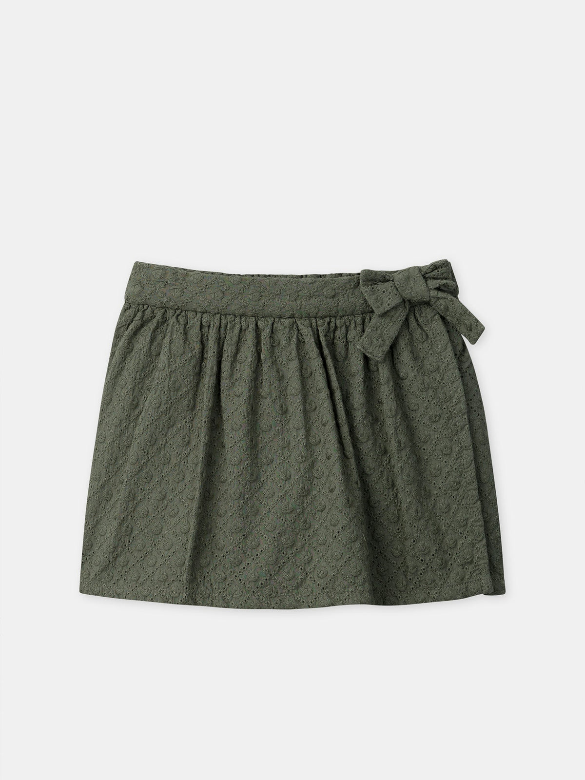 Jupe short kaki Fille - 1