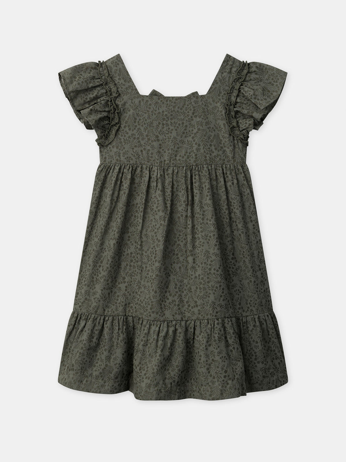 Robe kaki Fille - 1
