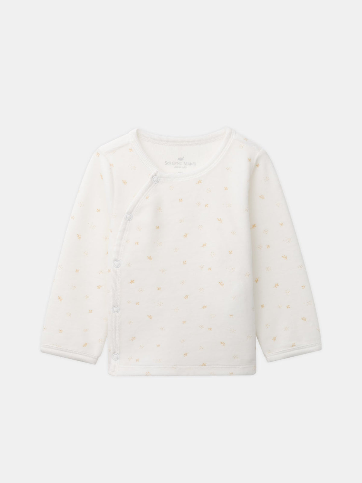 Ensemble haut + pantalon en velours imprimé feuillage Naissance Mixte - 2