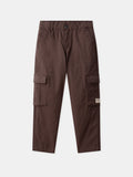 Pantalon brun cargo doublé polaire Garçon - 1