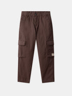 Pantalon brun cargo doublé polaire Garçon - 1