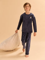Pyjama bleu marine morse Garçon - 2